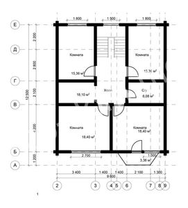 Проект дома № ЭД-77